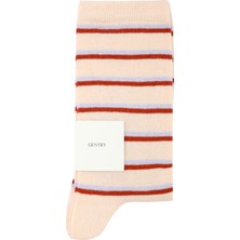 Gentry Stripe Pamuklu Çorap