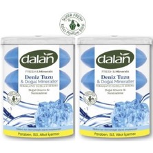 Dalan Fresh Minerals Duş Sabunu 8 Adet Deniz Tuzu 440 gr x 2 Paket