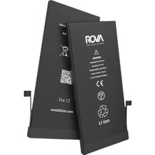 Rova Iphone 12 Batarya Pil Güçlendirilmiş 2815MAH 1 Yıl Garantili