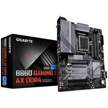 Gıgabyte B660 x Ax Ddr4 4400(OC) Ddr4 Soket 1700 M.2 HDMI Dp Atx Anakart