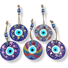 PopŞeker PopŞeker El Üretimi Ev Oda Dekorasyon Süsü Hediyelik Elişi Nazar Boncuğu 11 cm