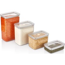 Vip Ahmet Vp-274 Sude Dikdörtgen Saklama 4lü Set