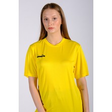 Diadora Nacce 22 Antrenman T-Shirt Sarı 58TSR05