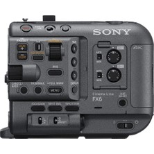Sony Fx6 Full Frame 4K Sinema Kamerası