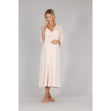 Bone Club 5302 Bej Hamile Lohusa Gecelik