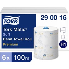 Tork Matic Hareketli Havlu Advanced 100 m 21 cm 6 Rulo