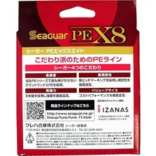 Seaguar Pe X8 Grandmax 8örgü Spin Ip Misina 300MT Multi Color