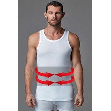 Eros 060 Erkek Korse Atlet-Beyaz