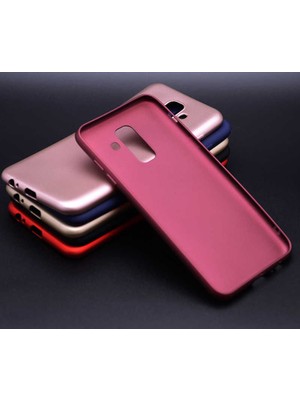 Voyo Samsung Galaxy J8 Kılıf Soft ve Pürüzsüz Yüzey Ipeksi Silikon Kapak Hopy