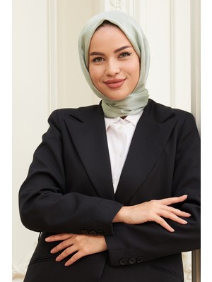 İpekhan Janjan Çift Taraflı Şal  Çimen Yeşil