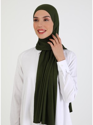 Ecardin Penye Şal - Haki - Ecardin