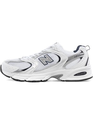 Moda Ayakkabı Beyaz Gümüş Lacivert 530 New Balance Spor Ayakkabı