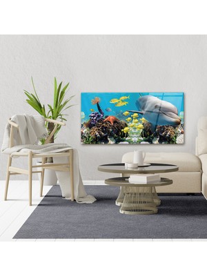 Decorita Cam Tablo | Yunuslu Akvaryum |