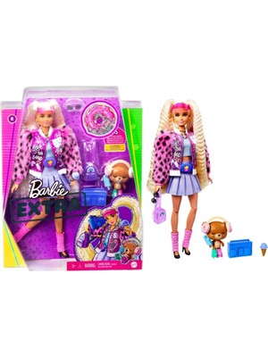 Barbie Extra Pembe Şapkalı Bebek GYJ77