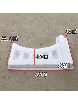 IENIN Bahçe Çit Kalıp Beton Çimento Yeniden Kullanılabilir Çiçek Yatakları Süslemek (Yurt Dışından)