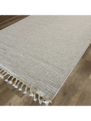 Hoom Rugs Carina 8326 B Beyaz Bej Iskandinav Modern Halı