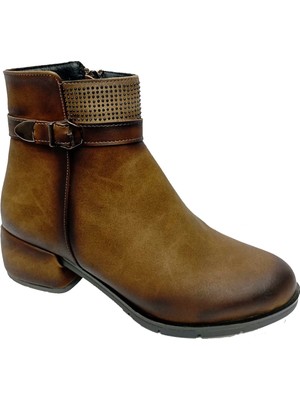 Erbay 500-22 Deri Trend Fashion Kadın Bot