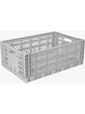 Aykasa 604022 Maxibox Gray Katlanabilir Kasa
