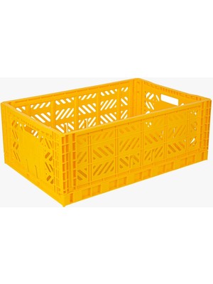 Aykasa 604022 Maxibox Yellow Katlanabilir Kasa