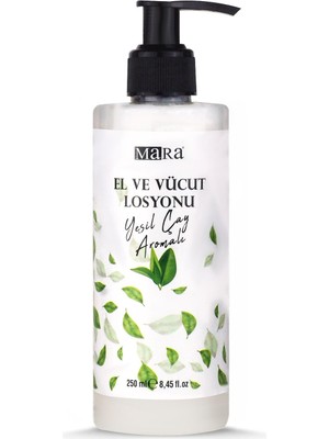 Mara El ve Vücut Losyonu Yeşil Çay Aromalı - 250 ml