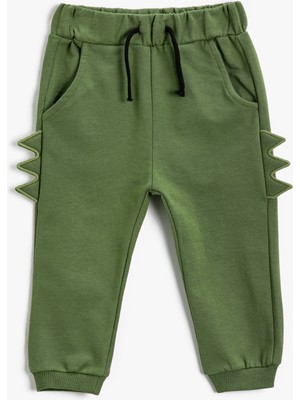 Koton Erkek Bebek Eşoftman Alt Haki 3SMB40025TK