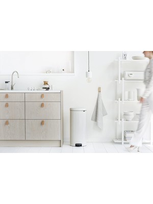 Brabantia Evrekala Shop Brabantia Çöp Kovası 30 Lt New Series White