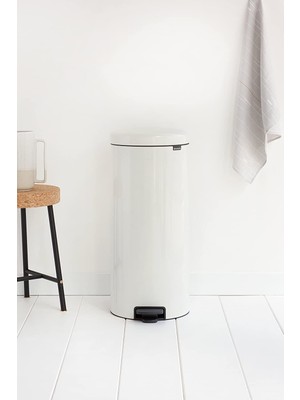 Brabantia Evrekala Shop Brabantia Çöp Kovası 30 Lt New Series White