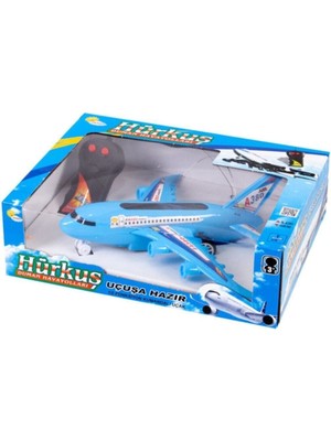 Hürkuş Duman Uzaktan Kumandalı Uçak 2 Fonksiyonlu CR21 Renkli Model ile Eğlenceli Uçuş Deneyimi