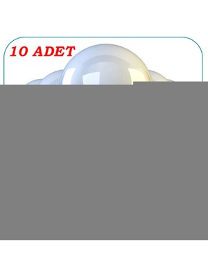 Noas 9 W LED Ampül 10 Adet - Beyaz Işık