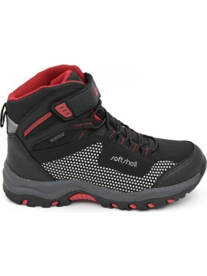 Lumberjack Fuller Hı Siyah/kırmızı Çocuk Su Geçirmez Bot