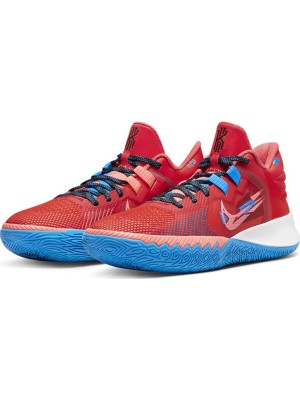 Nike Kyrie 5 'habanero Red Blue Hero' Flytrap V Erkek Basketbol Ayakkabısı CZ4100-600