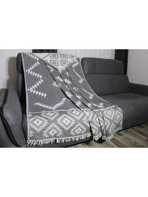 Bies Living Collection Minyum %100 Pamuk Yumuşacık 140X220 Terletmez Koltuk Örtüsü / Tv Battaniyesi / Pike