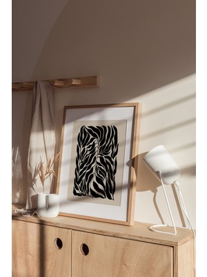 Özcanlar Çerçeve Çerçeveli Tablo Dekorasyon Ev Dekoru Konsept  Hediyelik Modern Tekli Ahşap Çerçeve