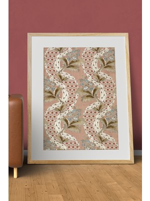 Özcanlar Çerçeve Çerçeveli Tablo Modern Sanatsal  Dekorasyon Ev Dekoru Tekli Çerçeve Ahşap Çerçeve