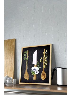 Özcanlar Çerçeve Çerçeveli Mutfak Duvar  Dekorasyon Ürünleri Mutfak Dekoratif Aksesuarlar Mutfak Tabloları