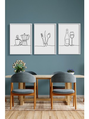 Özcanlar Çerçeve Çerçeveli Mutfak Duvar  Dekorasyon Ürünleri Mutfak Dekoratif Aksesuarlar Mutfak Tabloları