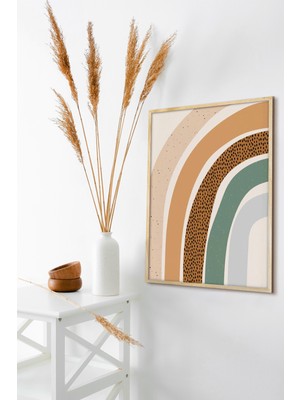 Özcanlar Çerçeve Çerçeveli Tablo Dekorasyon Ev Dekoru Modern Tekli Ahşap Çerçeve