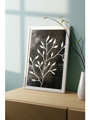 Özcanlar Çerçeve Çerçeveli Tablo Modern Sanatsal Dekorasyon Ev Dekoru Üçlü Çerçeve Abstract