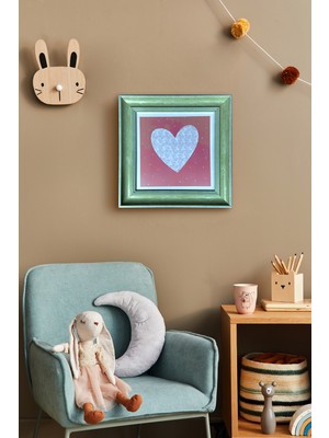 Özcanlar Çerçeve Çerçeveli Bebek ve Çocuk Odası Tablo Seti Kız ve Erkek Doğum Kutlama