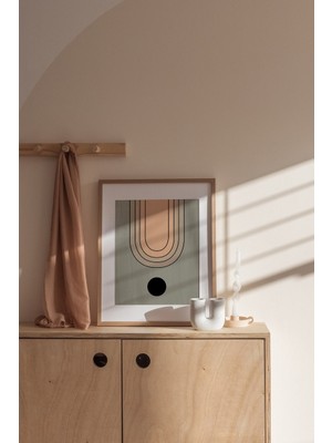 Özcanlar Çerçeve Çerçeveli Tablo Dekorasyon Ev Dekoru Modern Tekli Ahşap Çerçeve