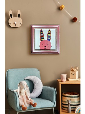 Özcanlar Çerçeve Çerçeveli Bebek ve Çocuk Odası Tablo Seti Kız ve Erkek Doğum Kutlama