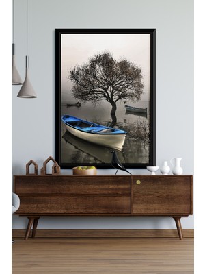 Özcanlar Çerçeve Çerçeveli Tablo Modern Sanatsal Çerçeveler Dekorasyon Ev Dekoru Tekli Çerçeve