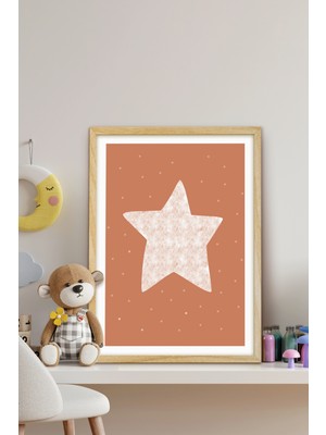 Özcanlar Çerçeve Çerçeveli Bebek ve Çocuk Odası Tablo Seti Kız ve Erkek Doğum Kutlama