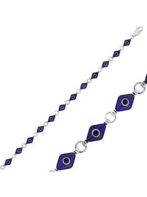 925 Gümüş Nazar 925 Ayar Gümüş Bileklik