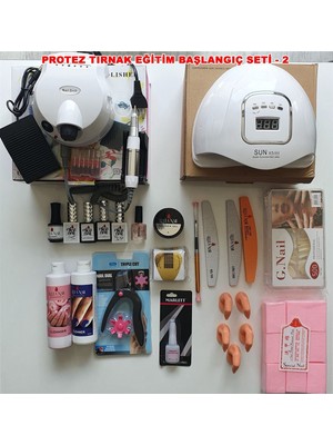 Ellea Nail Protez Tırnak Eğitim Başlangıç Seti 2