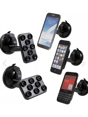 Pratik Mağazam  Telefon Tutacağı 8 Vantuzlu