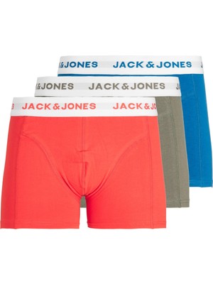 Jack & Jones Erkek Pamuklu 3 Lü Boxer 12213089