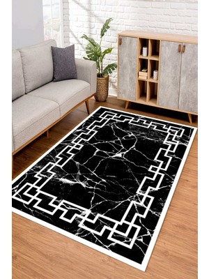 Napoli Home Dijital Kaymaz Taban Yıkanabilir Renkli Salon Halısı Mutfak Halısı Yolluk ND-SD-590