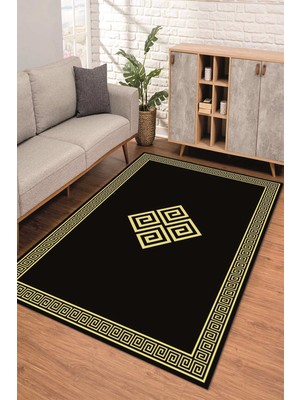 Napoli Home Dijital Kaymaz Taban Yıkanabilir Renkli Salon Halısı Mutfak Halısı Yolluk ND-SD-617