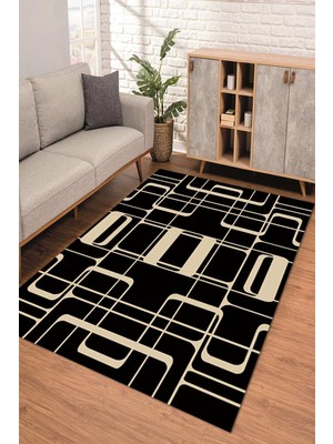 Napoli Home Dijital Kaymaz Taban Yıkanabilir Renkli Salon Halısı Mutfak Halısı Yolluk ND-SD-969